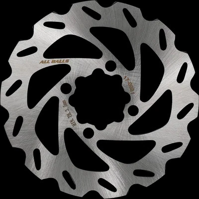 All Balls SS Rear Brake Rotor for Yamaha Raptor 700R 06-12 - Image 1 of 4