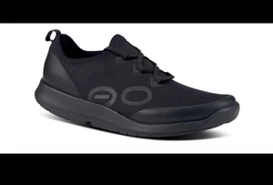 OOFOS Women's OOmg Sport LS Low Shoe - Black (FINAL SALE) - Size 10 EU 41 - Picture 1 of 9