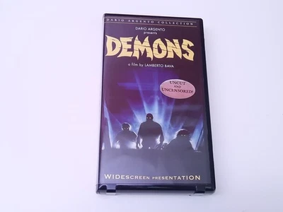 Demons 1985 Uncut VHS USA NTSC Anchor Bay Video Widescreen Lamberto Bava - Bild 1 von 4