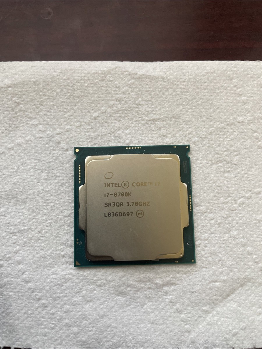 Intel Core i7-8700K Processor Model Computer Processors LGA