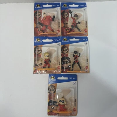 Microfigura Colección The Incredibles Family Mattel-Los 5 Increíbles Family Foto 1 de 4