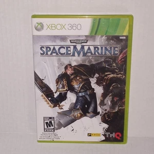 Microsoft Xbox 360 Warhammer 40K Space Marine Complete CIB  - Picture 1 of 4