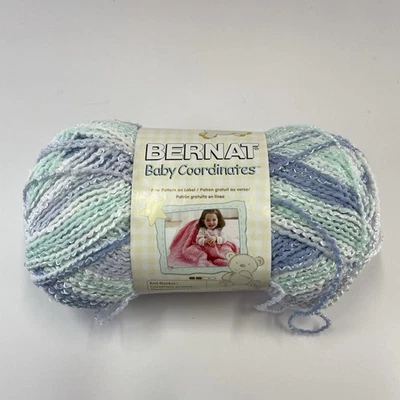 Bernat Baby Coordinates Pompadour Yarn ~ HIS JEANS ~ 1 Skein, 4.25 oz - Image 1 of 3