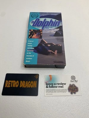 The Dolphin VHS tape WALTER LIMA fantasy BRAZIL merman FOREIGN film 80s rare - Image 1 of 4