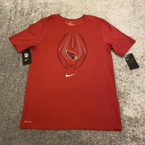 Nike Arizona Cardinals Shirt YOUTH XL 18/20 Red NFL Football Crew Neck Tee NEW - Picture 1 of 9