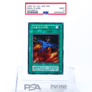 PSA 9 1999 YU-GI-Oh! Japanese Volume 2 Final Flame