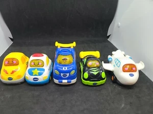 Vtech Go Go Smart Wheels Interactive Vehicles Lights & Sounds Cars Lot Of 9 - Picture 1 of 6