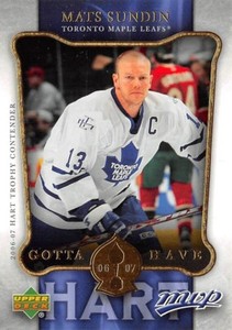 2006-07 Upper Deck MVP Gotta Have Hart #HH23 Mats Sundin