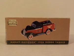 A515 Harley Davidson 1936 Dodge Tanker 1:25 Scale Die Cast Bank - Picture 1 of 12