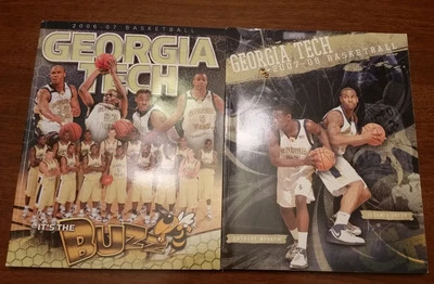 Lote de 3 chaquetas amarillas Georgia Tech para hombre guías de medios de baloncesto 2006 a 2009 Foto 1 de 3