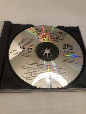 Russian Orthodox Music Medieval Polyphony - The Tallis Scholars (CD, 1982) - Image 1 of 2