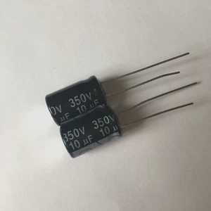 2X MINI SIZE 10UF 350V Capacitors for HINESE VIZIO LG HP TV LED LCD Power Boa - Picture 1 of 5
