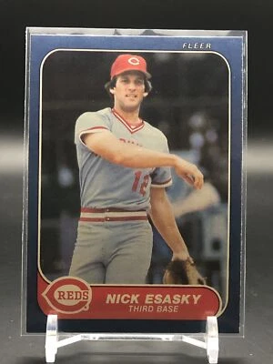 1986 Fleer #177 Nick Esasky - Image 1 of 2