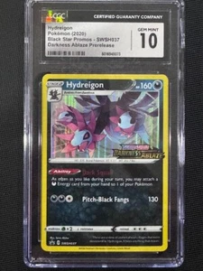 Hydreigon - (Prerelease) SWSH037 SWSH: Sword & Shield Promo Cards Holo - Picture 1 of 2