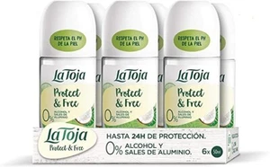 6 x 50 ml SPANISCH LA TOJA - KOKOSNUSS & LIMA - KEIN ALUMINIUM! KEINE PARABENE! - Bild 1 von 1