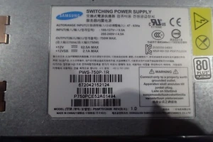 PWS-750P-1R Samsung PSSF751202B 750W 80+ Platinum Switching Power Supply - Picture 1 of 3