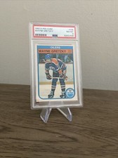 1982 O-PEE-CHEE #106 WAYNE GRETZKY OILERS HOF PSA 8 FRESHLY GRADED