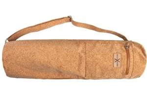 Yogatasche für Yogamatte - Sporttasche - Naturkork, verstellbarer Gurt - Neu - Bild 1 von 8