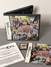 Naruto Shippuden Shinobi Rumble Nintendo DS Complete With Manual - Tested!