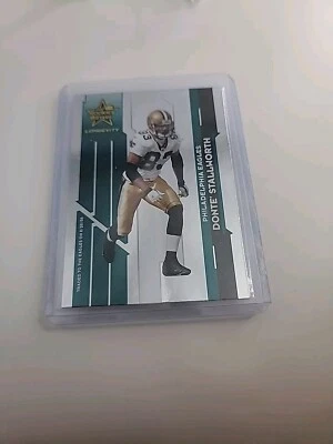 2006 Leaf Rookies and Stars #67 Donte Stallworth Saints Eagles Football - Image 1 of 4