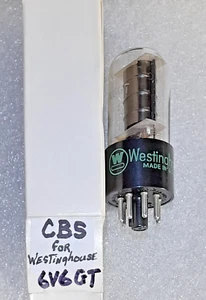 CBS for Westinghouse 6V6GT Vacuum Tube, TV-7D Tested - will combine shipping - Picture 1 of 3