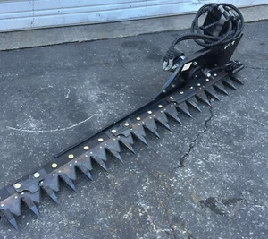 MIVA 55" Hedge Trimmer Cutter Sickle Bar Mini Excavator Attachment -New - Picture 1 of 11