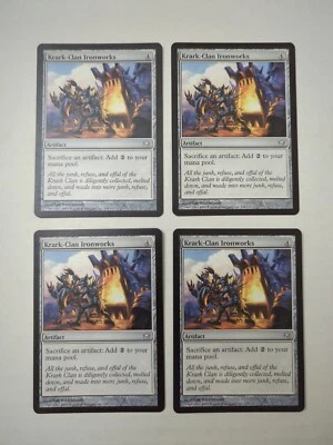 4x Krark-Clan Ironworks - Fifth Dawn - LP - MTG - Image 1 of 4