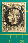Romania stamp 1866, Sc A5 2pa black yellow, thin paper, Prince Carol, used