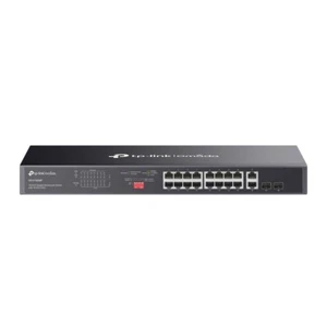 TP-Link DS1018GMP | Omada 18-Port Gigabit Unmanaged Rackmount Switch | 16* PoE+ - Picture 1 of 7
