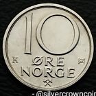 Norway 10 Ore 1985 K. Km#416. Dime. Ten Cents Pence Coin. Olav V. Norge. Crown.