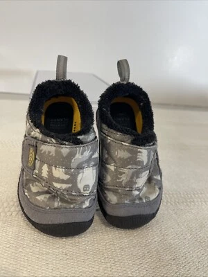 Zapatos Keen para niños pequeños Acero Gris Negro Howser II Slip On US 5 Warm Keen Shoe Foto 1 de 4