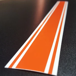 2.5" x 72" Vinyl Racing Stripe Pinstripe Decals Stickers *18 COLORS* Stripes - Picture 1 of 20