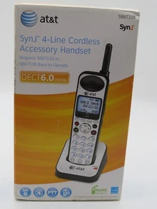 AT&T SYNJ SB67108 CORDLESS EXPANSION HANDSET FOR SB67138 & SB67118 ~ NEW - Zdjęcie 1 z 6