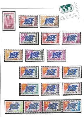 France 12O1 - 12080 mint never hinged unesco collection catalogs $100 [505 - Image 1 of 4