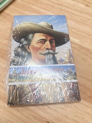 KAPPYSTAMPS  USA LEGEND OF THE WEST  CARD SET  SEALED  MINT  K33 - Image 1 of 2