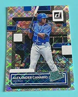 2022 Panini Donruss - Rated Prospect Diamond #RP-12 Alexander Canario (RC) - Image 1 of 2