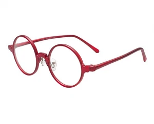 Gafas flexibles redondas vintage Beison marco lentes transparentes - Imagen 1 de 16