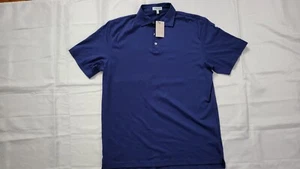 NUEVO POLO PETER MILLAR HOMBRE 100% ALGODÓN PRIMA JERSEY AZUL TALLA M - Imagen 1 de 4