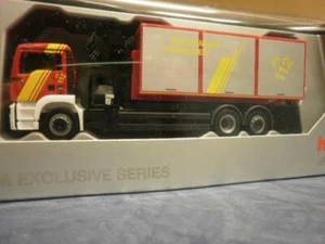 Herpa MAN TG-S M Abrollcontainer-LKW Feuerwehr Hannover 919982 - Picture 1 of 1
