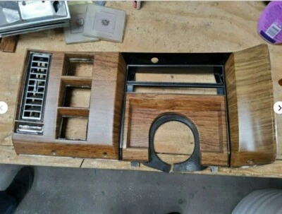 1977-1992 Cadillac Fleetwood Deville Speedometer Instrument Bezel Trim OEM 2 - Image 1 of 4