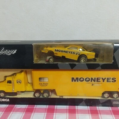 CORGI R.Image 1995 LtdEdn 1/64 JIM DUNN KENJI OKAZAKI MOONEYES Truck+ Funny Car  - Image 1 of 4