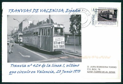 ESPAÑA SELLO PERSONALIZADO VALENCIA TRANVÍA TRANVÍA TRANVÍA ¡¡ÚNICO!! el27 Foto 1 de 2