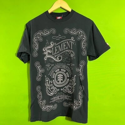 Camiseta mediana Y2K Element Skateboards Thrashed Foto 1 de 4