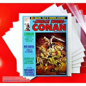Conan Marvel Monthly UK Comic Bags and Boards Size3 for British Comic Books x 25