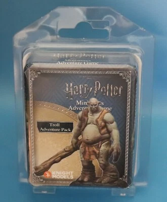 Harry Potter Miniatures Game Troll Adventure Pack Knight Models NEW 35mm - Image 1 of 2