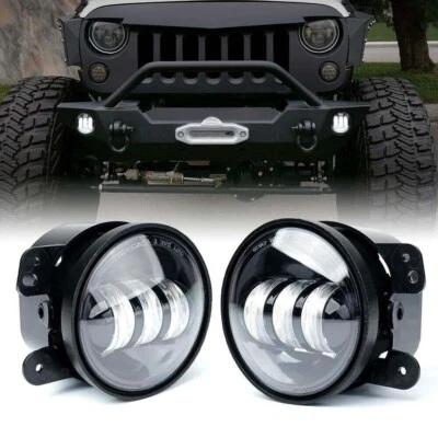 Par de luces antiniebla LED de parachoques de 4 pulgadas para Ford F150 2009 2010 2011 2012 2013 2014 Foto 1 de 4