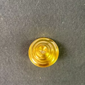 1-3/8" Asian Peak Knob Brushed Satin Gold - Picture 1 of 3