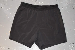 Pantalones Cortos Atléticos TEN MIL Pequeños Para Hombre Sin Forro Ligeros Poliéster Negros - Imagen 1 de 9