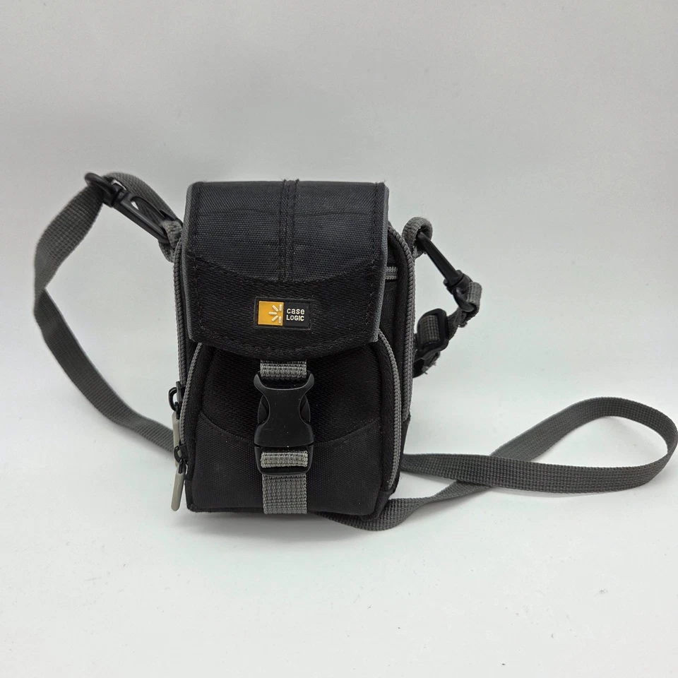 Case Logic Compact Camera Bag – Black & Grey Padded Shoulder/Carry Case - Image 1 of 4