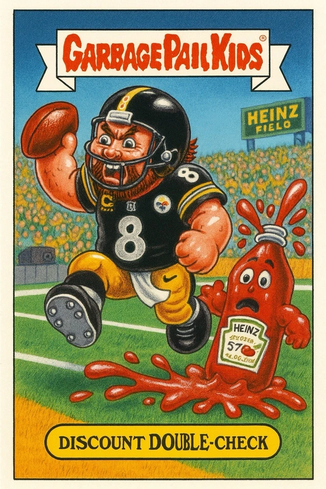 🏈Personalizado Aaron Rodgers Steelers Personalizado GPK Descuento Doble Cheque Foto 1 de 1